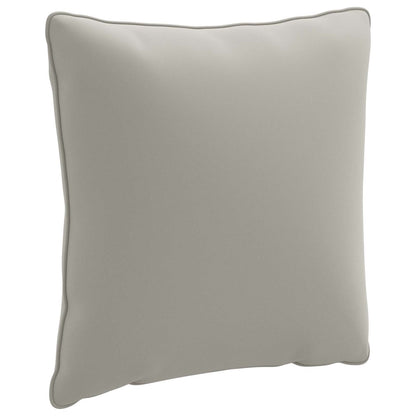 1-Piece Back Cushion PUTTEN 100% Polyester Grey 40 x 40 x 15 cm