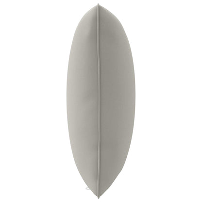 4-Piece Back Cushions PUTTEN 4 pcs 100% Polyester Grey