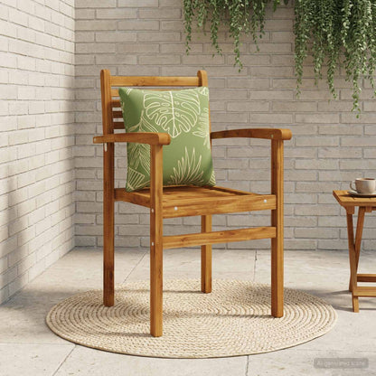 1-Piece Back Cushion PUTTEN 100% Polyester Leaf Design