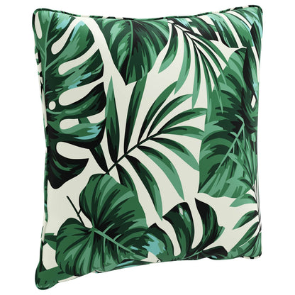 1-Piece Back Cushion PUTTEN 100% Polyester Leaf Pattern