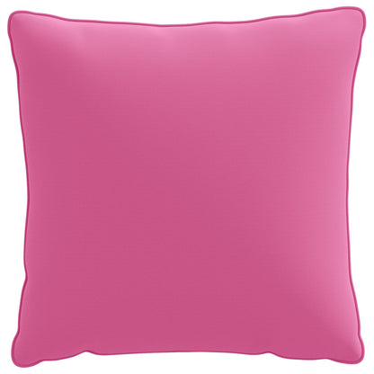 4-Piece Back Cushions PUTTEN 4 pcs 100% Polyester Pink