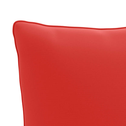 1-Piece Back Cushion PUTTEN 100% Polyester Red 40 x 40 x 15 cm