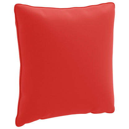 1-Piece Back Cushion PUTTEN 100% Polyester Red 40 x 40 x 15 cm