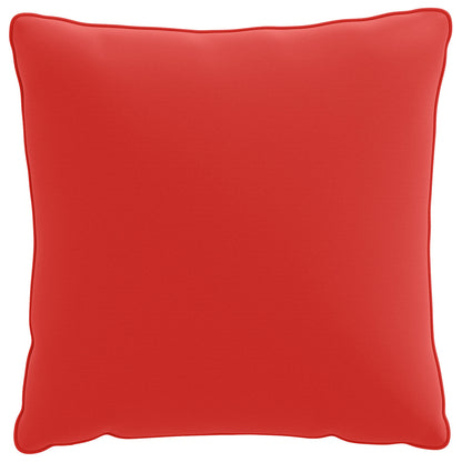 1-Piece Back Cushion PUTTEN 100% Polyester Red 40 x 40 x 15 cm