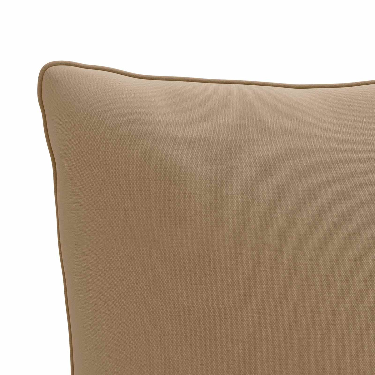 1-Piece Back Cushion PUTTEN 100% Polyester Taupe
