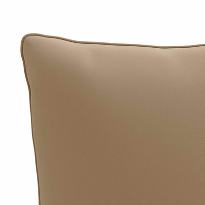 1-Piece Back Cushion PUTTEN 100% Polyester Taupe