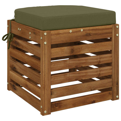 1-Piece Seat Cushion SOEST 100% Polyester Olive Green