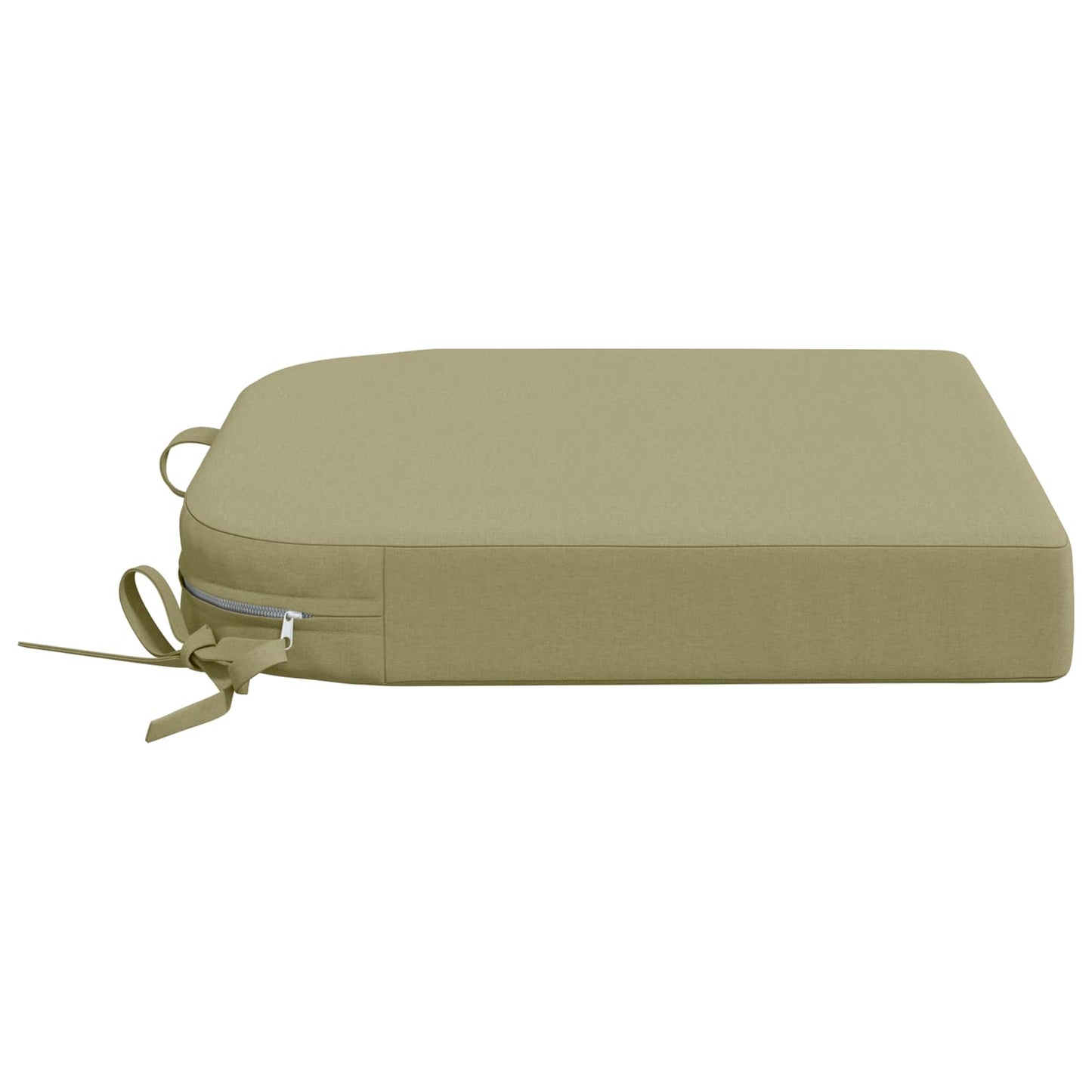 4-Piece Seat Cushions SOEST 4 pcs 100% Polyester Light Green