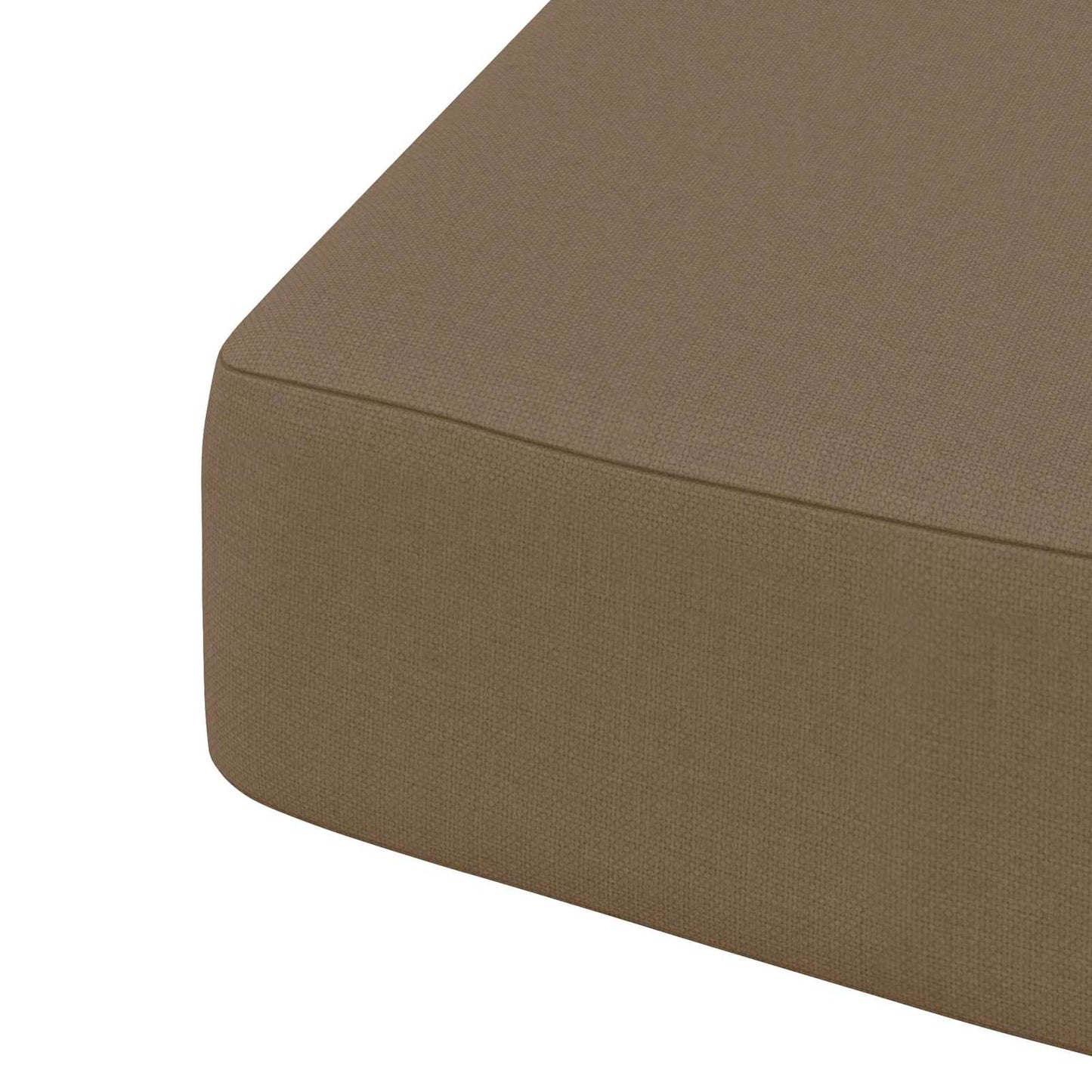 1-Piece Seat Cushion SOEST 100% Polyester Taupe 40 x 40 x 7 cm