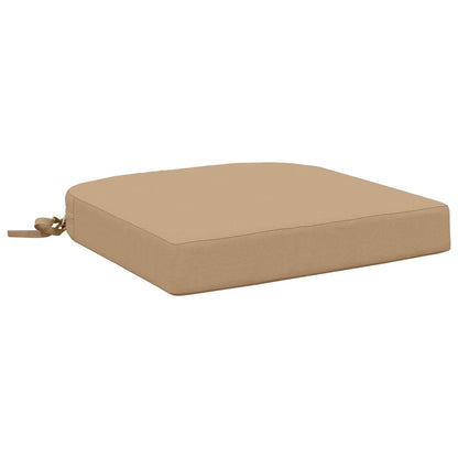 1-Piece Seat Cushion SOEST 100% Polyester Sand 40 x 40 x 7 cm