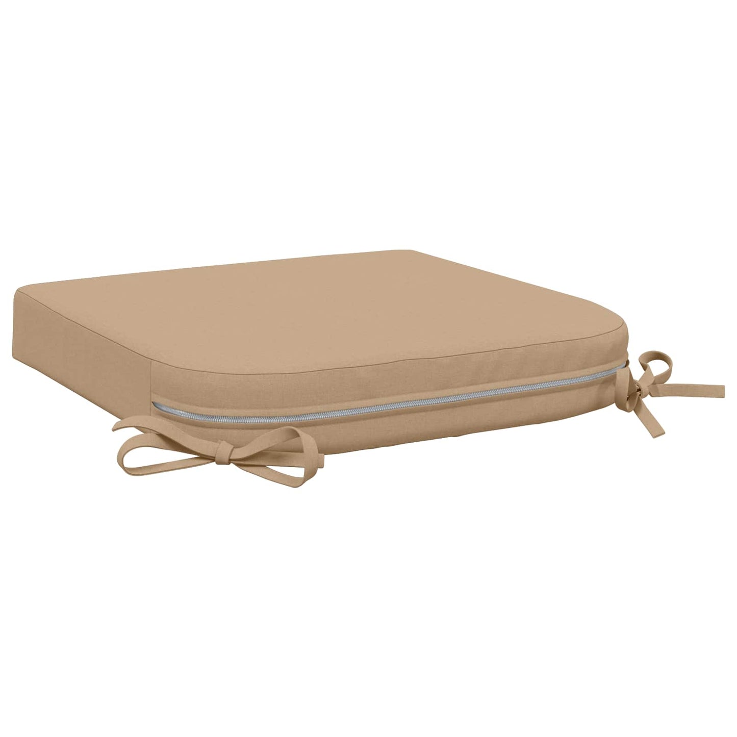 1-Piece Seat Cushion SOEST 100% Polyester Sand 40 x 40 x 7 cm