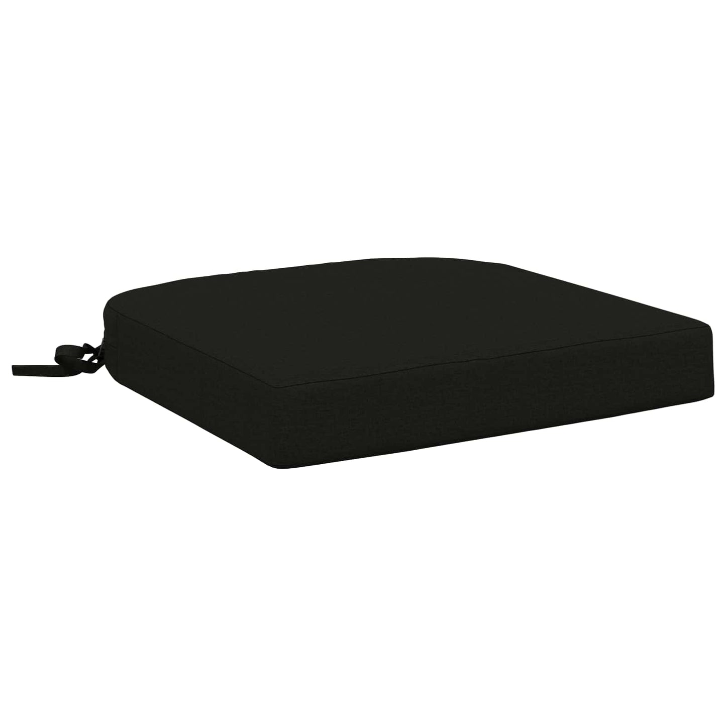 1-Piece Seat Cushion SOEST 100% Polyester Black 40 x 40 x 7 cm
