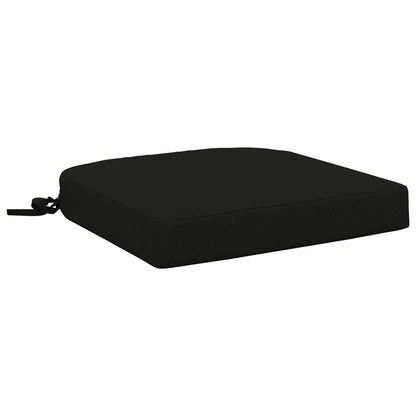 1-Piece Seat Cushion SOEST 100% Polyester Black 40 x 40 x 7 cm