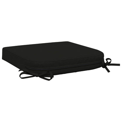 1-Piece Seat Cushion SOEST 100% Polyester Black 40 x 40 x 7 cm