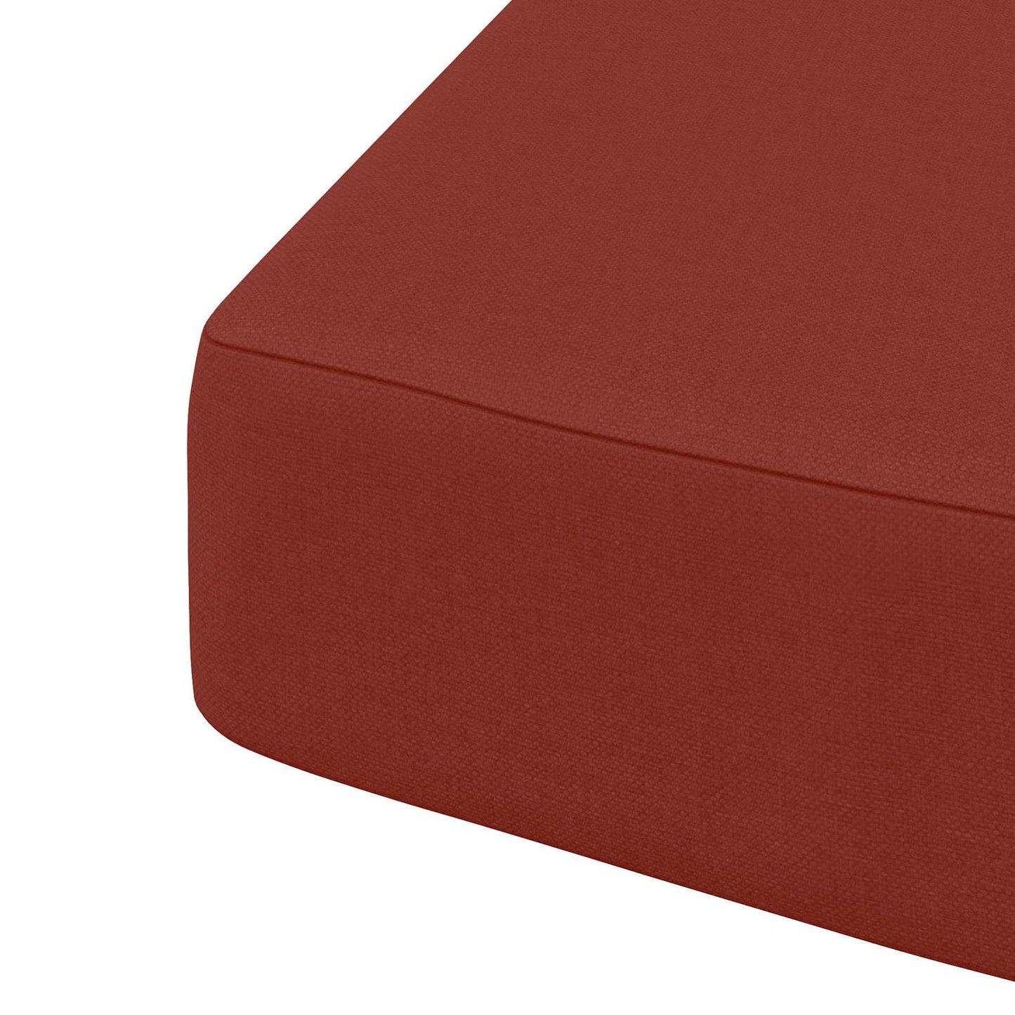 1-Piece Seat Cushion SOEST 100% Polyester Red 40 x 40 x 7 cm