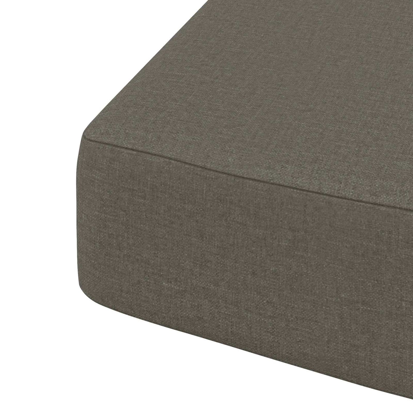 1-Piece Seat Cushion SOEST 100% Polyester Grey 40 x 40 x 7 cm