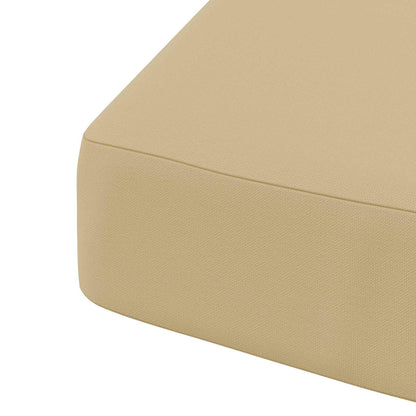 1-Piece Seat Cushion SOEST 100% Polyester Beige 40 x 40 x 7 cm