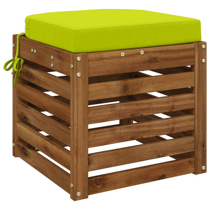 1-Piece Seat Cushion SOEST 100% Polyester Bright Green