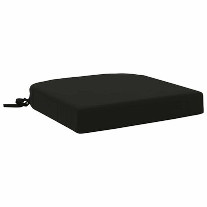 1-Piece Seat Cushion SOEST 100% Polyester Black 40 x 40 x 7 cm