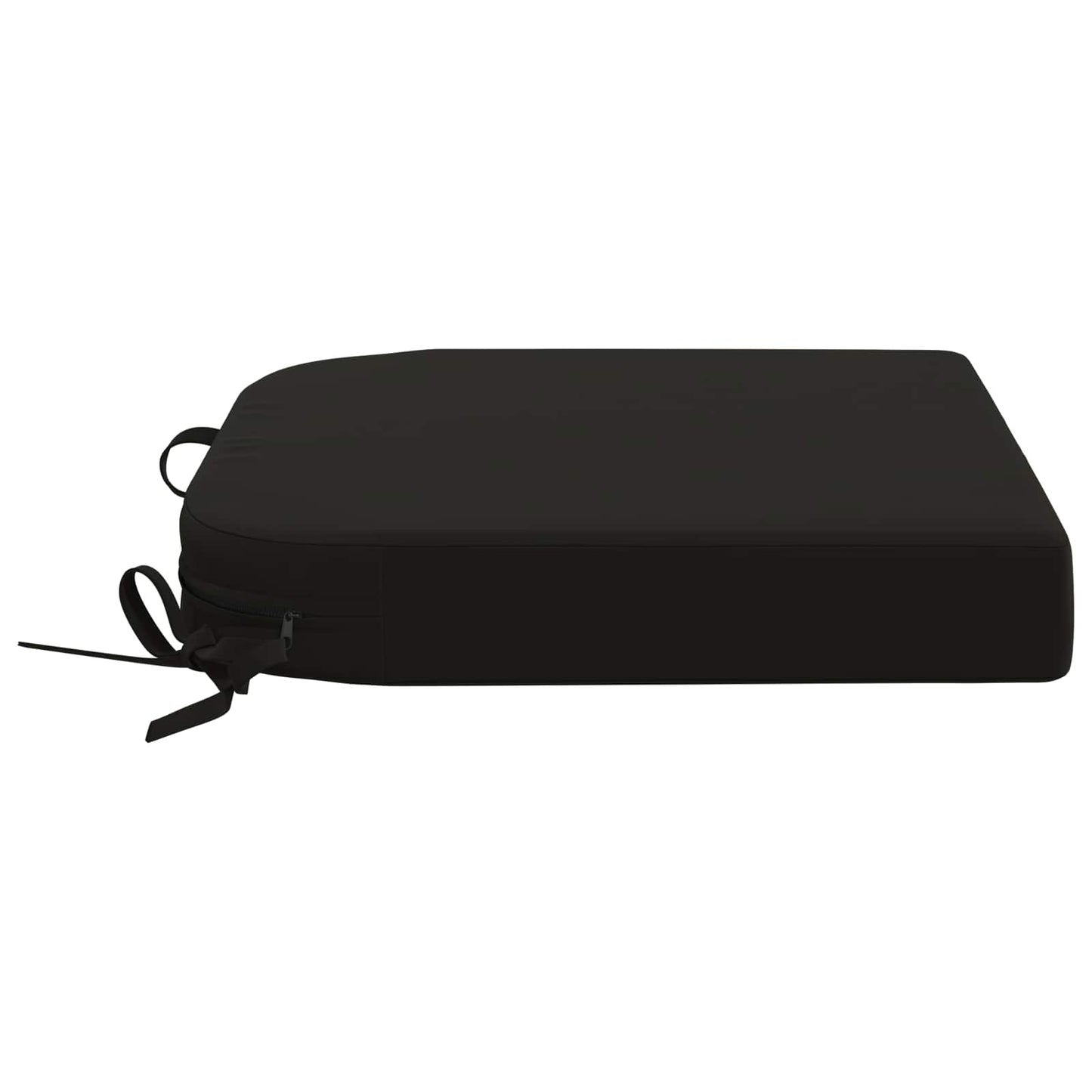 1-Piece Seat Cushion SOEST 100% Polyester Black 40 x 40 x 7 cm
