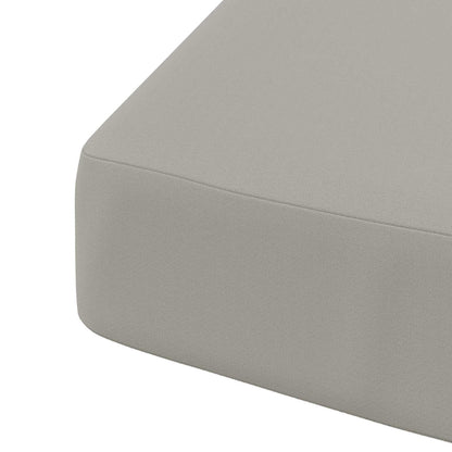 1-Piece Seat Cushion SOEST 100% Polyester Grey 40 x 40 x 7 cm