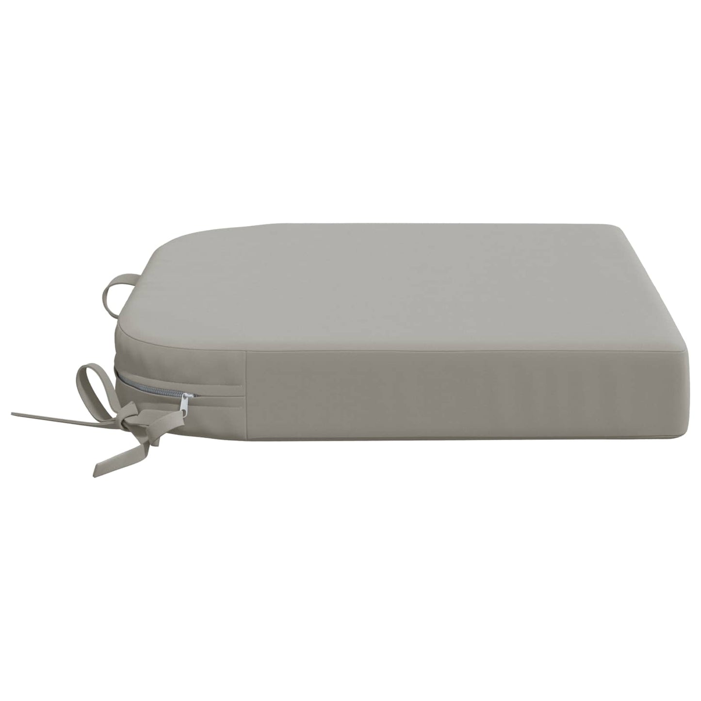 1-Piece Seat Cushion SOEST 100% Polyester Grey 40 x 40 x 7 cm