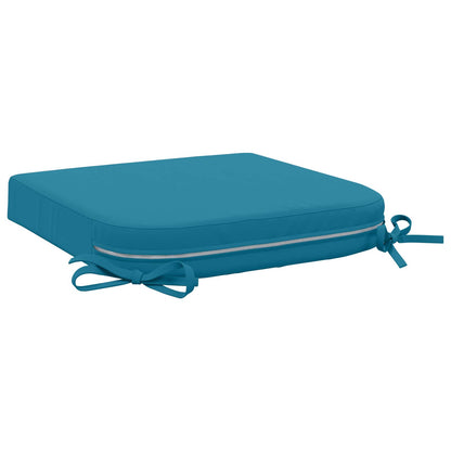 1-Piece Seat Cushion SOEST 100% Polyester Light Blue