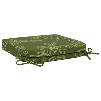 1-Piece Seat Cushion SOEST 100% Polyester Leaf Design