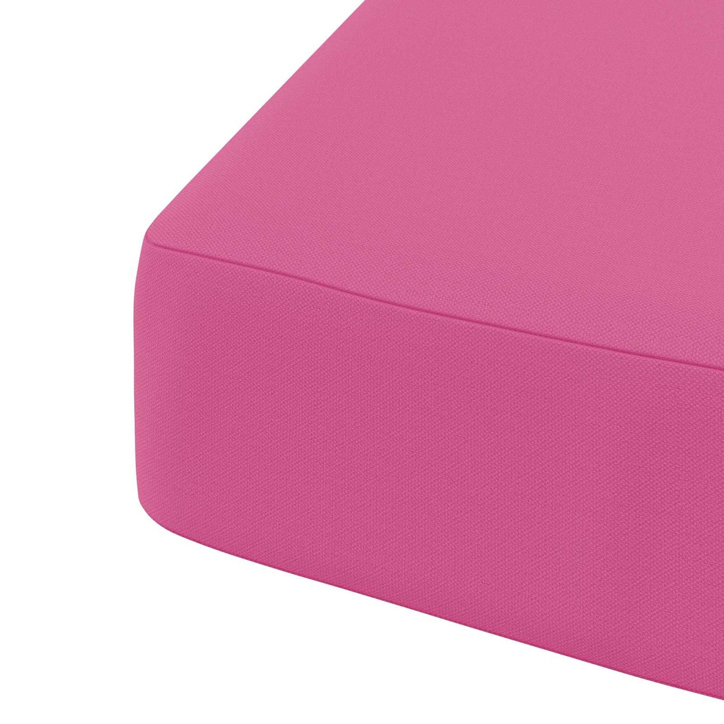 1-Piece Seat Cushion SOEST 100% Polyester Pink 40 x 40 x 7 cm