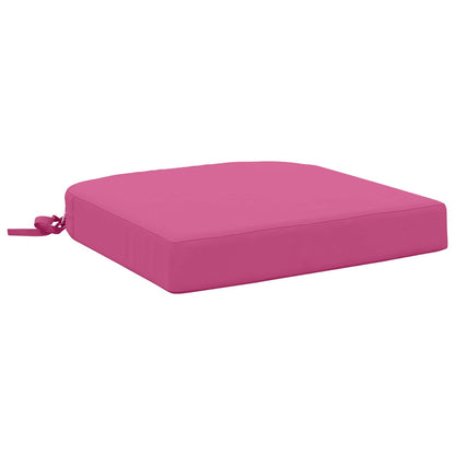 1-Piece Seat Cushion SOEST 100% Polyester Pink 40 x 40 x 7 cm