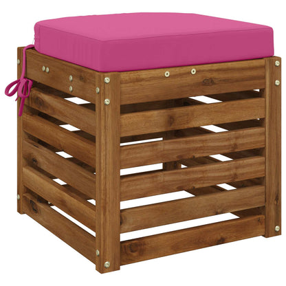 1-Piece Seat Cushion SOEST 100% Polyester Pink 40 x 40 x 7 cm