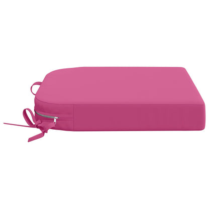 1-Piece Seat Cushion SOEST 100% Polyester Pink 40 x 40 x 7 cm