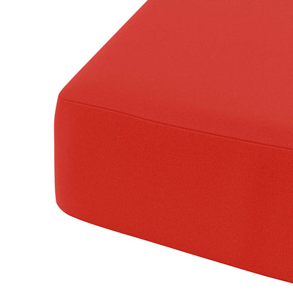 1-Piece Seat Cushion SOEST 100% Polyester Red 40 x 40 x 7 cm
