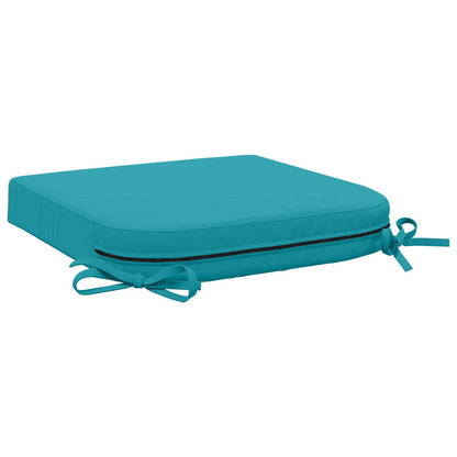 1-Piece Seat Cushion SOEST 100% Polyester Turquoise