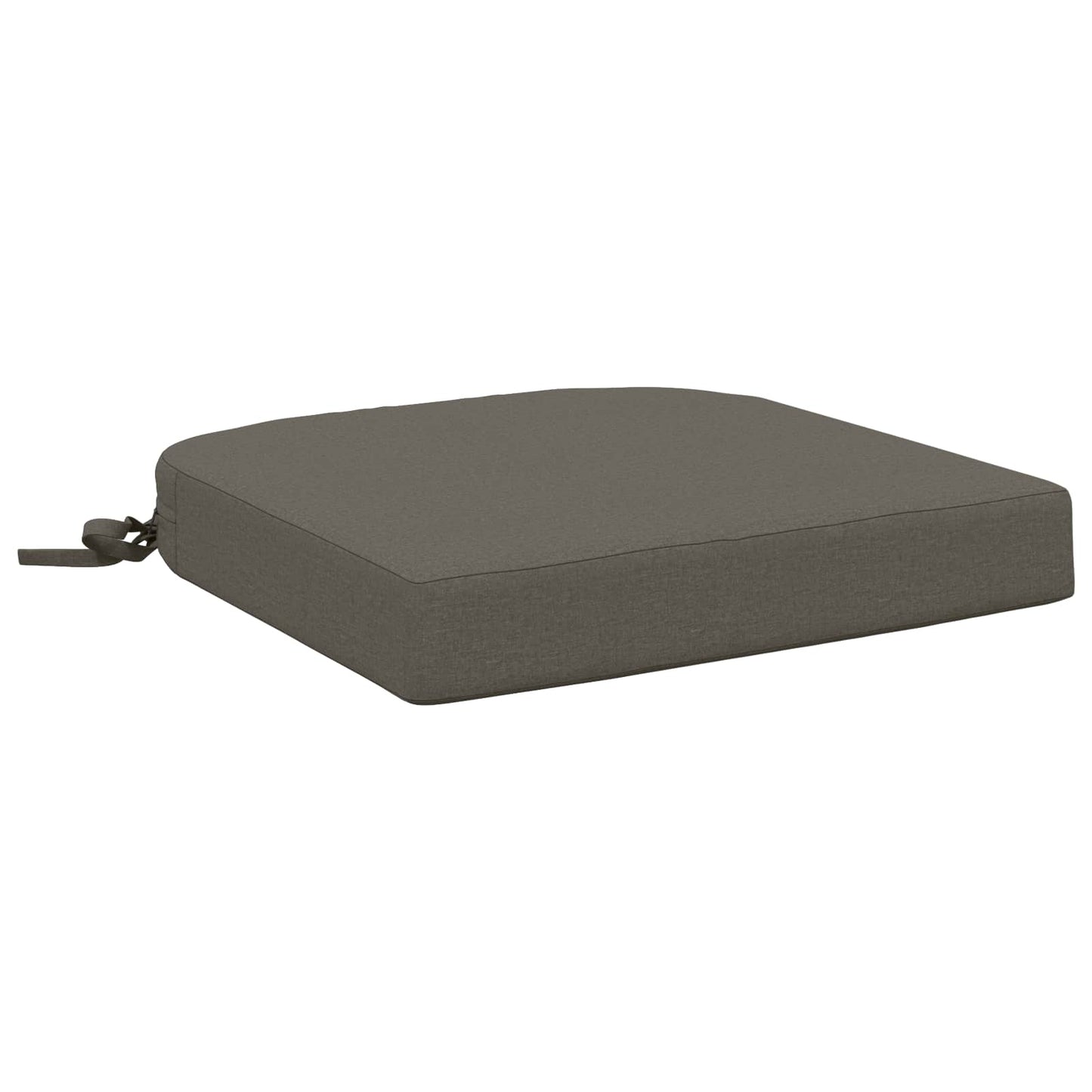 1-Piece Seat Cushion SOEST 100% Polyester Grey 45 x 45 x 7 cm