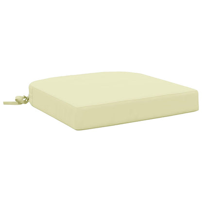 1-Piece Seat Cushion SOEST 100% Polyester Cream 45 x 45 x 7 cm