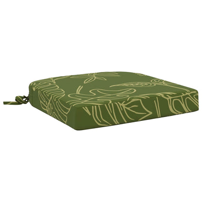 1-Piece Seat Cushion SOEST 100% Polyester Leaf Design