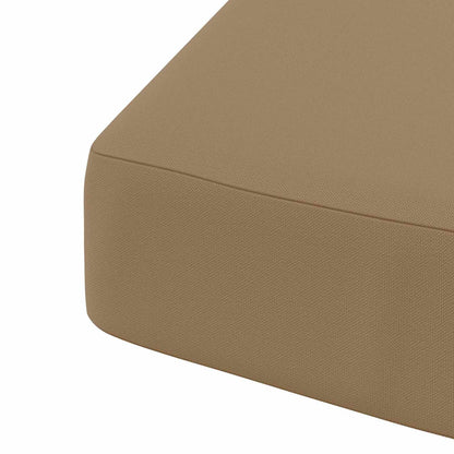 1-Piece Seat Cushion SOEST 100% Polyester Taupe 45 x 45 x 7 cm