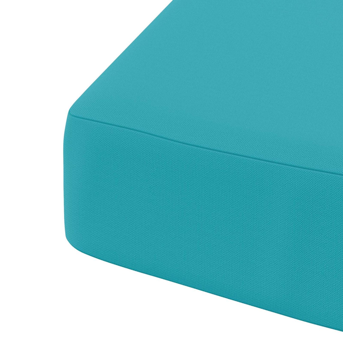 4-Piece Seat Cushions SOEST 4 pcs 100% Polyester Turquoise