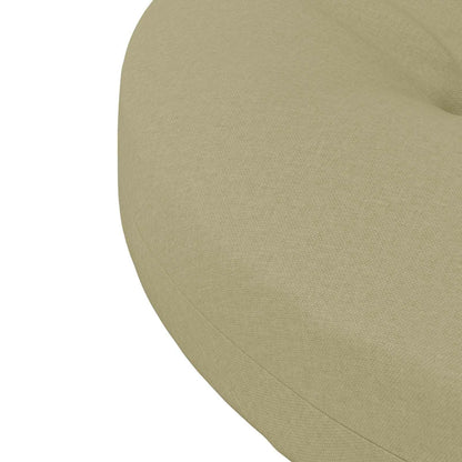 4-Piece Seat Cushions 4 pcs 100% Polyester Light Green
