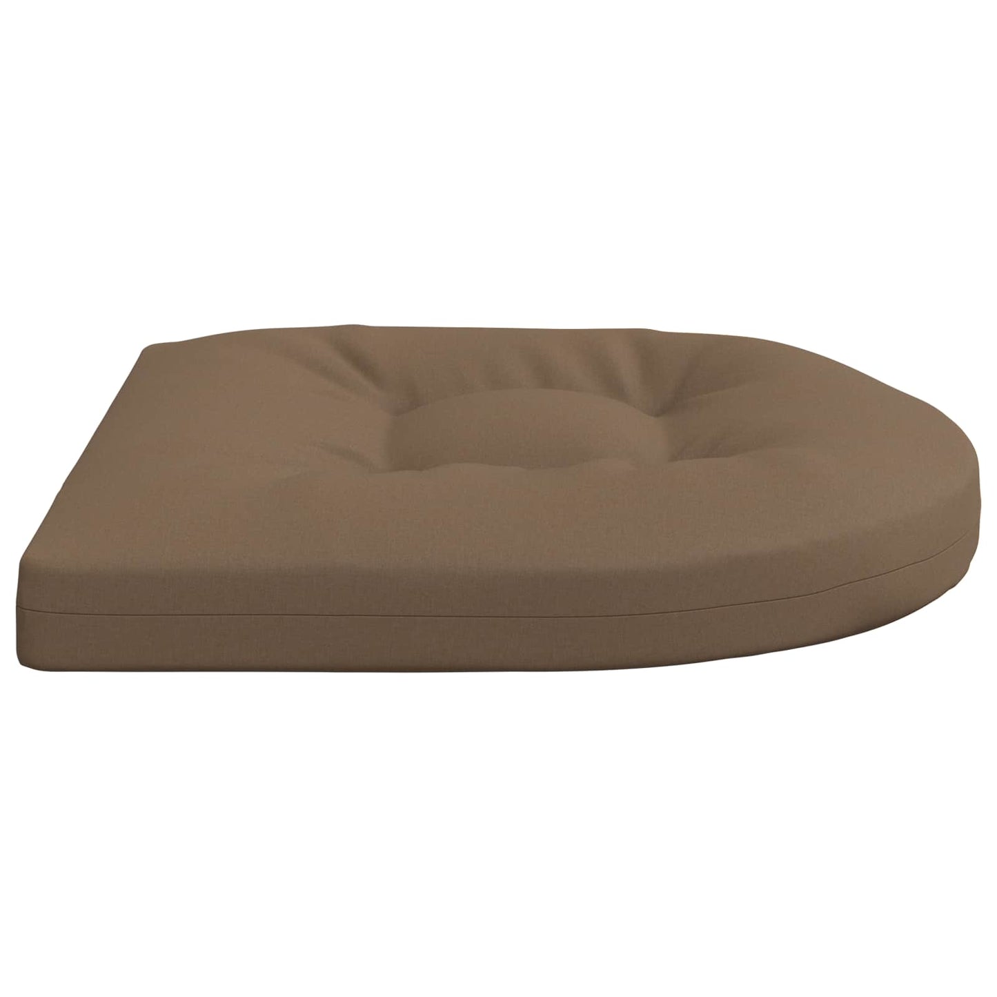 4-Piece Seat Cushions 4 pcs 100% Polyester Taupe 40 x 40 x 5 cm