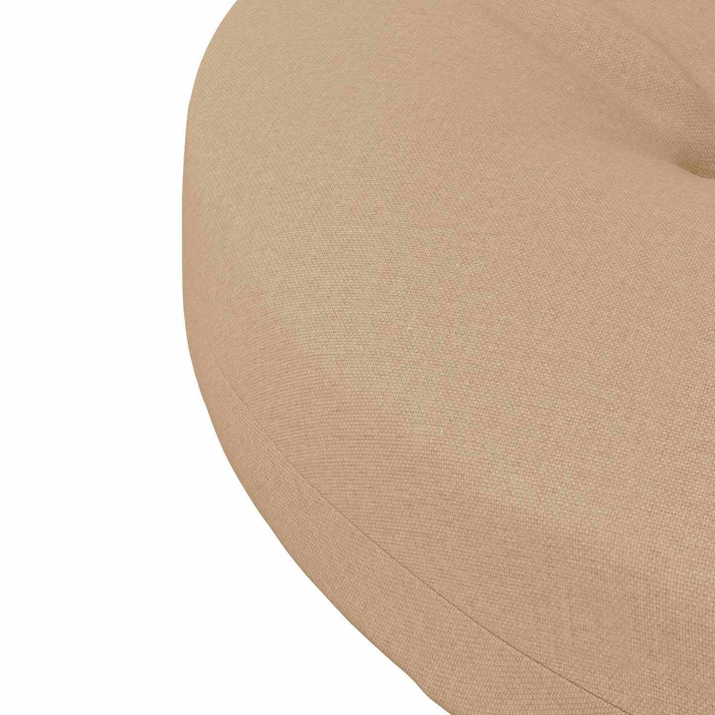 4-Piece Seat Cushions 4 pcs 100% Polyester Sand 40 x 40 x 5 cm