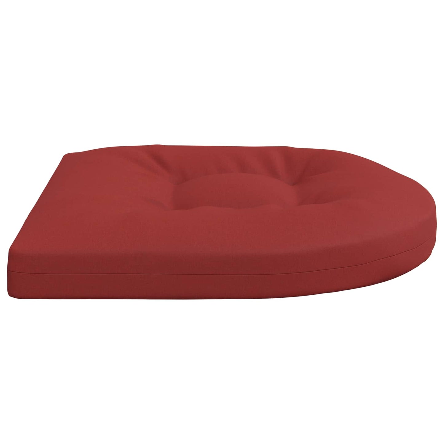 4-Piece Seat Cushions 4 pcs 100% Polyester Red 40 x 40 x 5 cm
