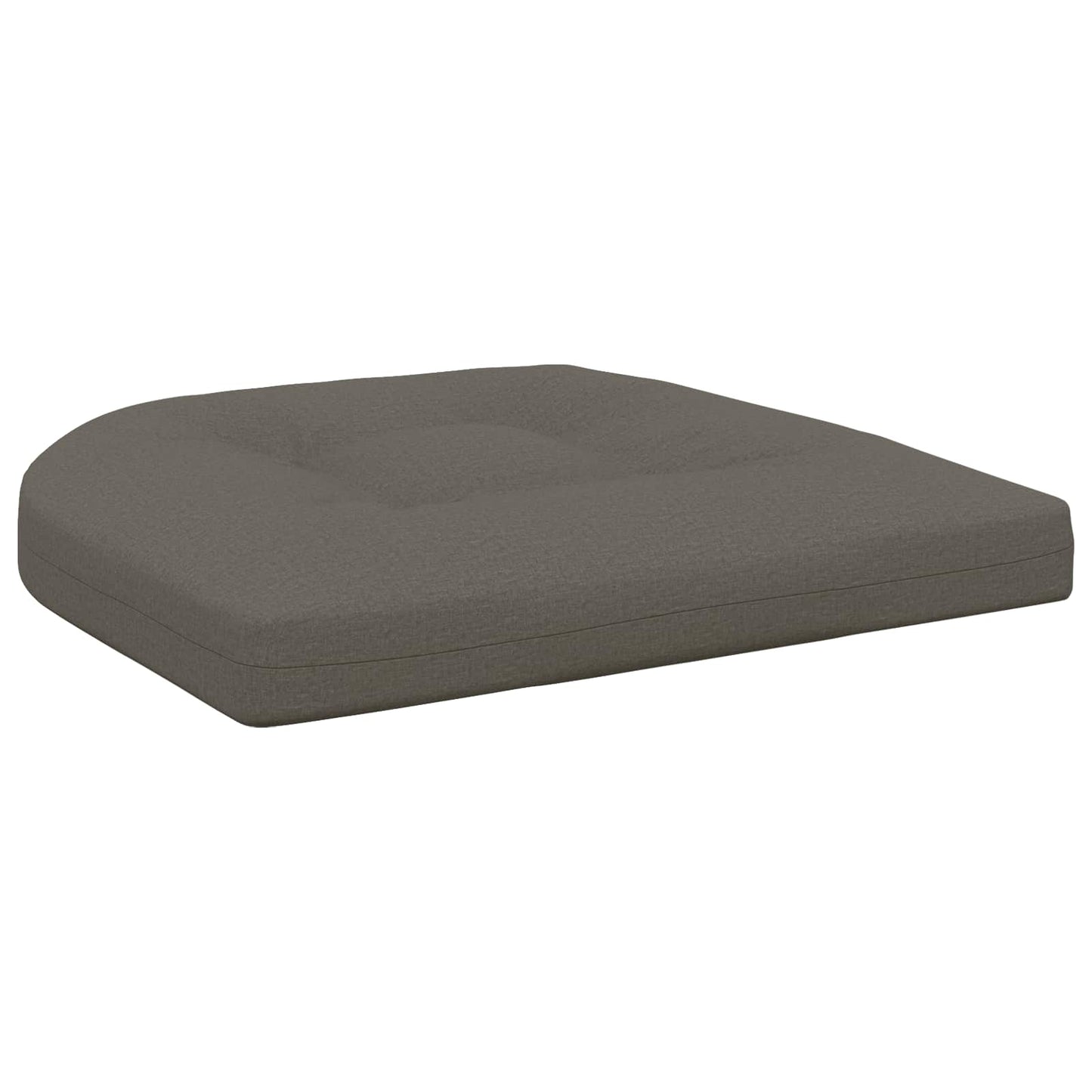 4-Piece Seat Cushions 4 pcs 100% Polyester Grey 40 x 40 x 5 cm