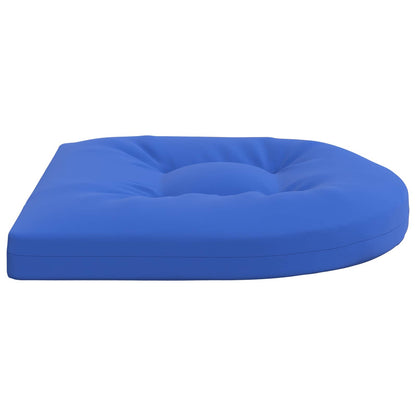 4-Piece Seat Cushions 4 pcs 100% Polyester Royal Blue