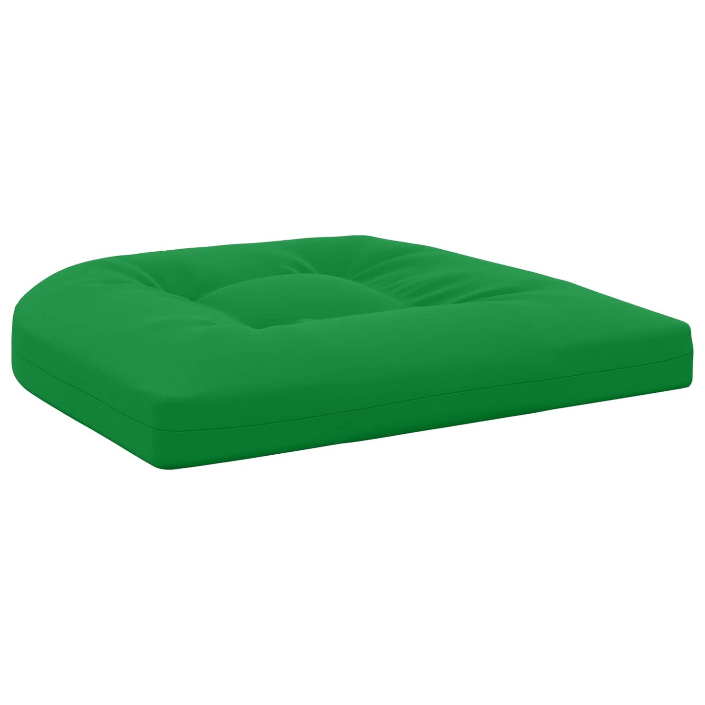 4-Piece Seat Cushions 4 pcs 100% Polyester Green 40 x 40 x 5 cm