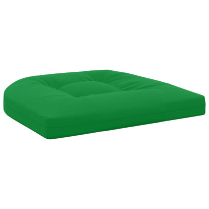 4-Piece Seat Cushions 4 pcs 100% Polyester Green 40 x 40 x 5 cm