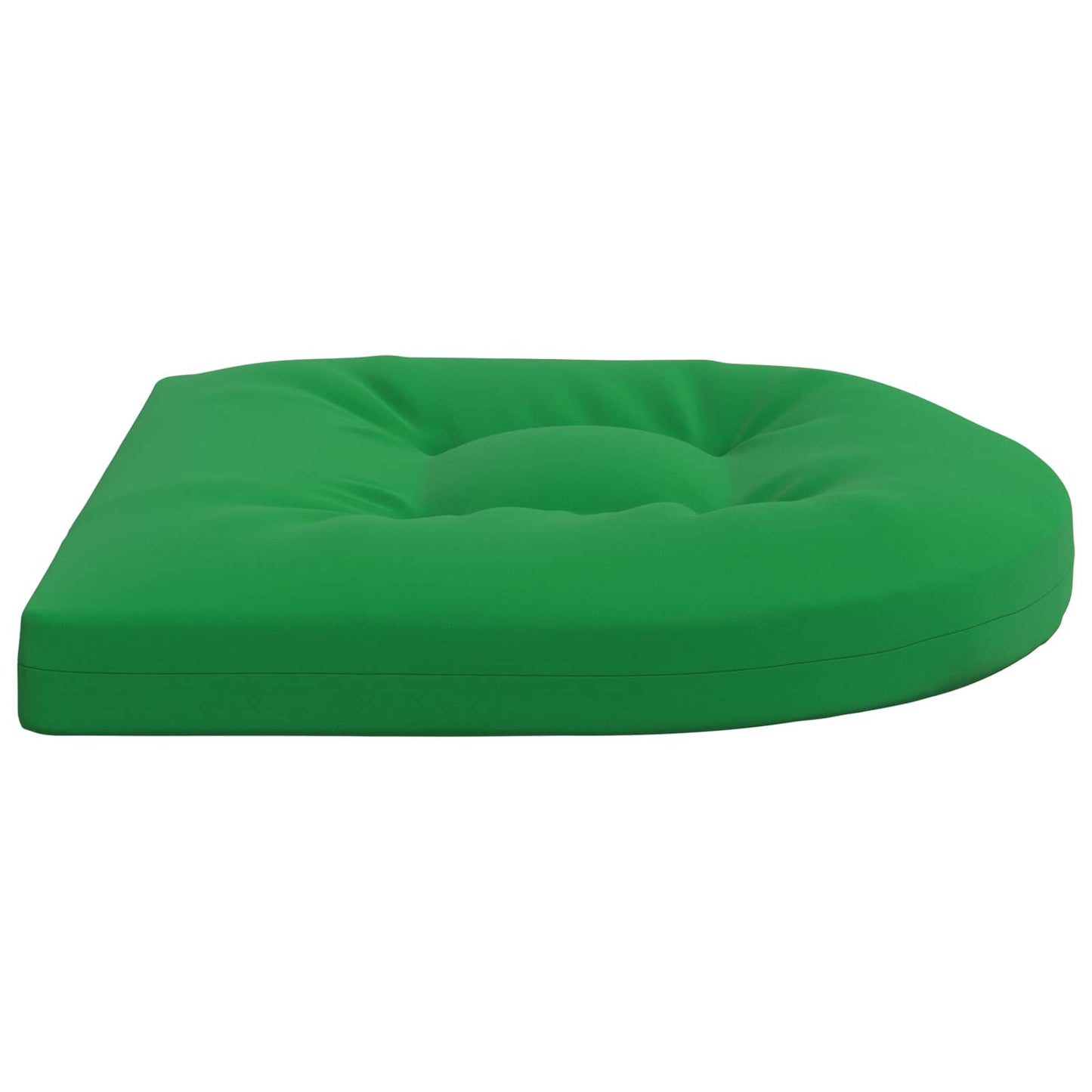 4-Piece Seat Cushions 4 pcs 100% Polyester Green 40 x 40 x 5 cm