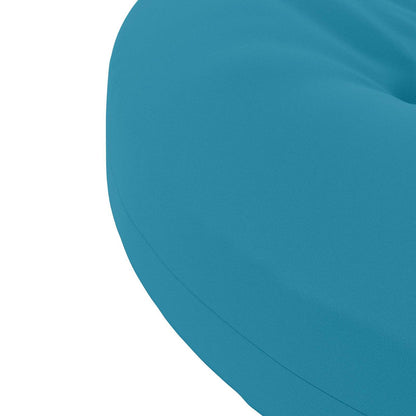 4-Piece Seat Cushions 4 pcs 100% Polyester Light Blue