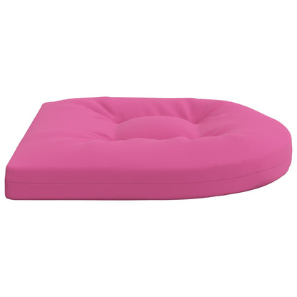 4-Piece Seat Cushions 4 pcs 100% Polyester Pink 40 x 40 x 5 cm
